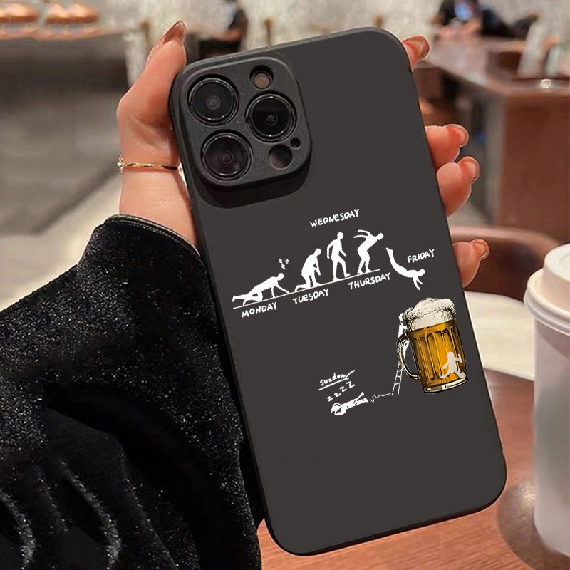 Samsung Galaxy S25 - เคสโทรศัพท์ลายเบียร์สุดสร้างสรรค์สำหรับ Samsung Galaxy A26 A25 A24