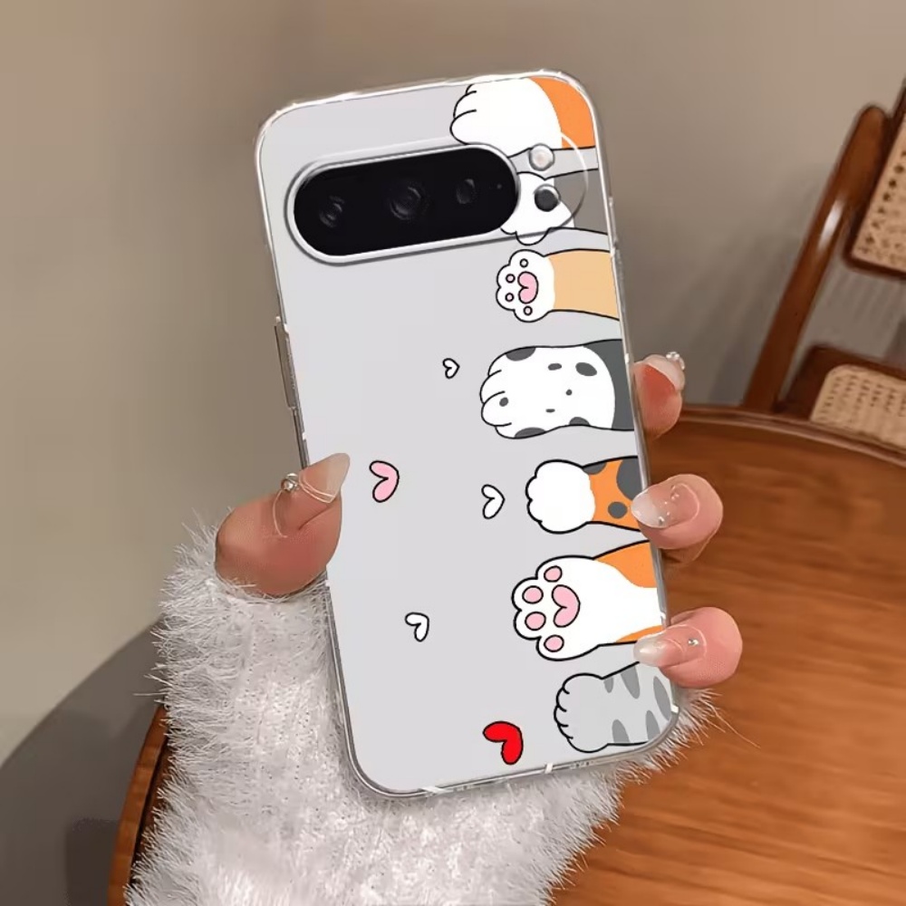 เคสโทรศัพท์ซิลิโคนใสลายอุ้งเท้ - Google Pixel 8A บทวิจารณ์และราคา