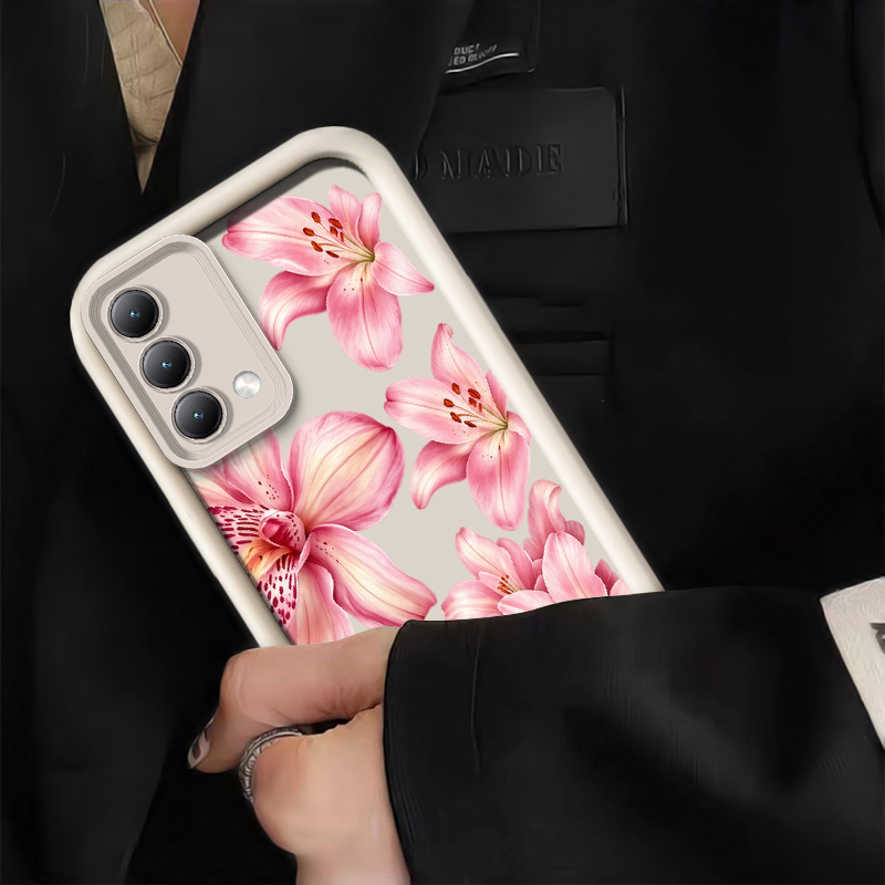 เคสโทรศัพท์ลายลิ้นจี่สีชมพู สำ - Realme C67 บทวิจารณ์และราคา