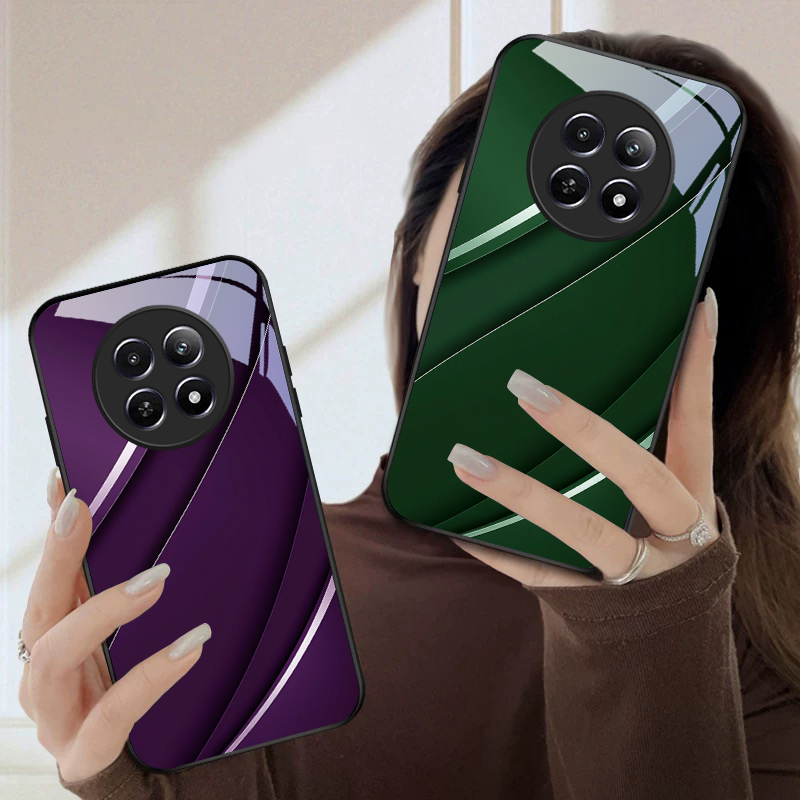 เคสโทรศัพท์แก้วดีไซน์สีดำสุดเท - Realme C67 บทวิจารณ์และราคา