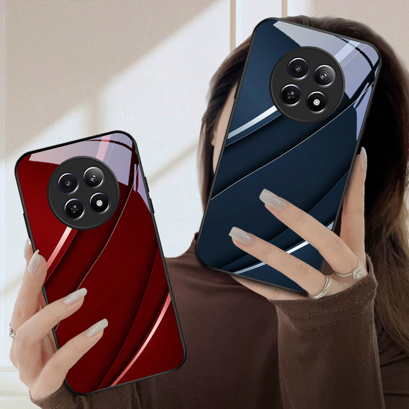 เคสโทรศัพท์แก้วดีไซน์สีดำสุดเท - Realme C67 บทวิจารณ์และราคา
