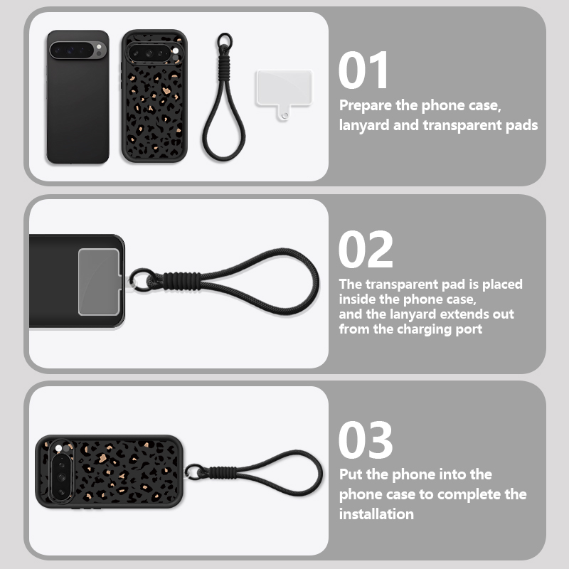 เคสโทรศัพท์ลายวัวเสือดาวสำหรับ - Google Pixel 8A บทวิจารณ์และราคา