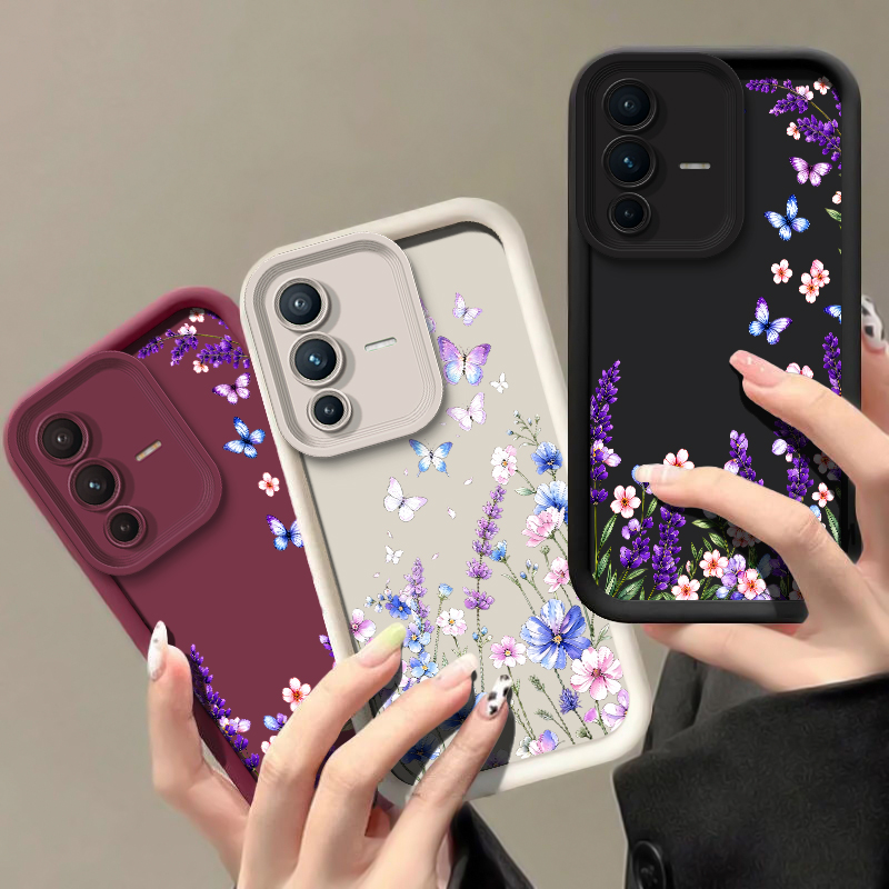 เคสโทรศัพท์ลายผีเสื้อลายลาเวนเ - Vivo V40 บทวิจารณ์และราคา